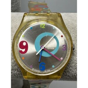 Swatch GE159 New Battery AG 2004 Originals Watch FRIANDISE 34MM 8" R45